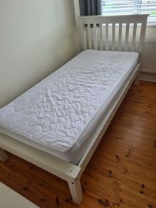 Single Bed and Mattress