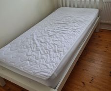 Single Bed and Mattress