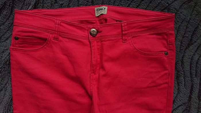 Only Red Jeans /Trousers  Size 12