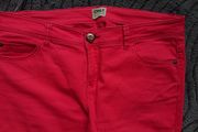 Only Red Jeans /Trousers  Size 12