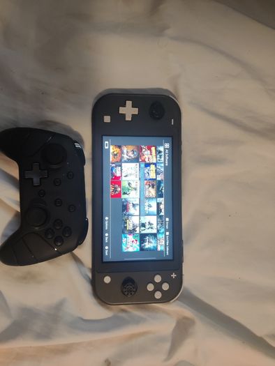 Nintendo switch + controller+20 games installed on it