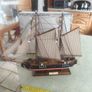 Vintage Classical Ship Model, "Goletta Siglo XIX Image 8
