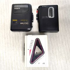 Faulty Vintage Walkman Cassette Player/Corder Bundle