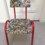 Lego decoupage chair Image 2