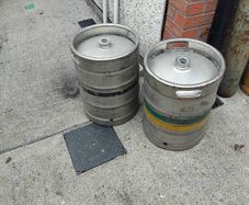 beer kegs
