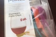 Pulltex Stemware plate clips - New