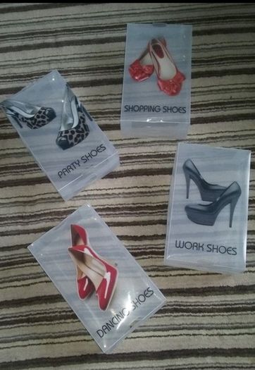 4 Shoe Storage Boxes