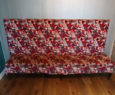 Dinning couch with backboard