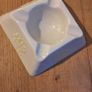 Beleek Thorn Pattern Ashtray Image 2
