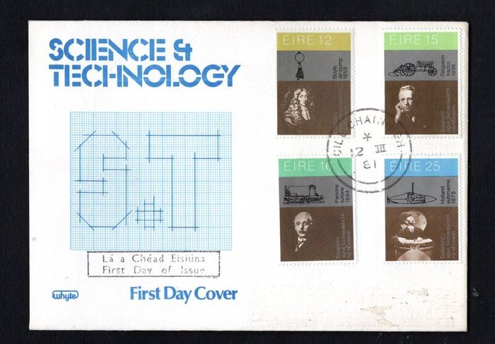 1981 Ireland Science & Technology Commemorative Stamps Whytes First Day Cover (FDC) with Cill Chainnigh (Kilkenny) cancel