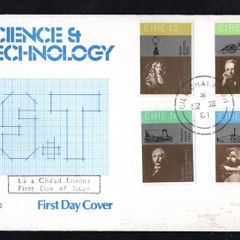 1981 Ireland Science & Technology Commemorative Stamps Whytes First Day Cover (FDC) with Cill Chainnigh (Kilkenny) cancel