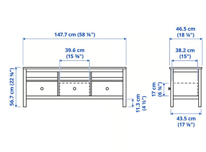 IKEA Hemnes TV Unit Bench