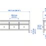 IKEA Hemnes TV Unit Bench Image 2