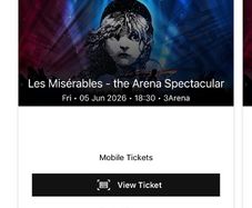 Les Miserables - the Arena Spectacular