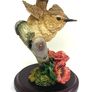 Vintage Wren With Pansies Figurine By Country Artist Andrew MacCallum Image 6