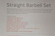 Barbell set