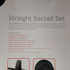 Barbell set
