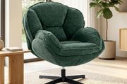 Wingback Velvet Armchair