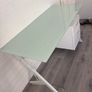 white glass desk Image 2