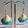 Oceanic SeaShell Artisan Style Earrings Image 2