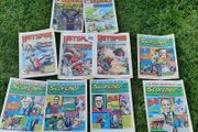 Retro Rare Scorcher, Tiger &amp; Hotspur Comic bundle 1973