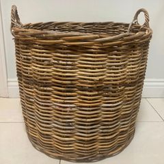 Large wicker basket