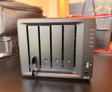 Synology DS923+ NAS enclosure and 2x 8TB drives