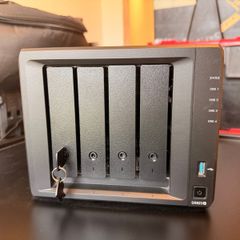 Synology DS923+ NAS enclosure and 2x 8TB drives