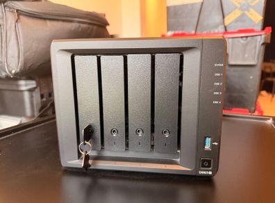 Synology DS923+ NAS enclosure and 2x 8TB drives