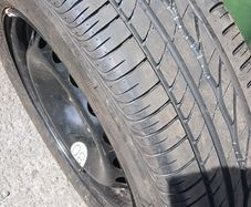 New Wheel and New Bridgestone Tyre