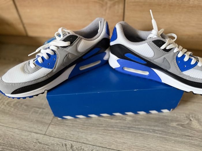 Nike air max 90 khaki racer blue Uk 10