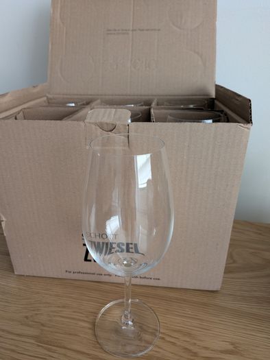 6 Large Bordeaux Wine Glasses