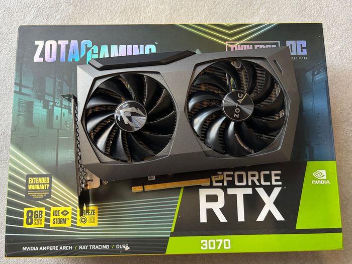 Zotac Gaming RTX 3070 8G-DDR6 graphics card
