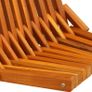Set of 2 Folding Garden Chairs  Solid Acacia Wood Image 6