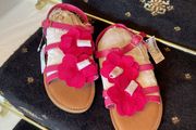 Brand new next fuchsia pink sandals Uk 4