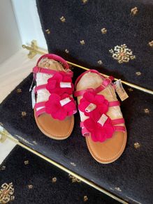 Brand new next fuchsia pink sandals Uk 4