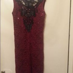 Quiz midi lace pencil dress size UK10 EUR38 Postage included Perfect condition