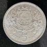 1929 Latvia  5 Lati Silver coin Image 3