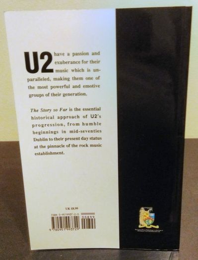 U2: The Story so Far Seal Richard Britannia Press Pulishing 1993