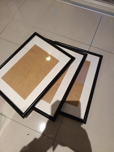 photo frame  x 3