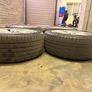 AUDI A6 19 Alloy wheels with two good tires Image 2