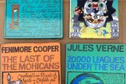 Vintage hardback books - beautiful illustrations