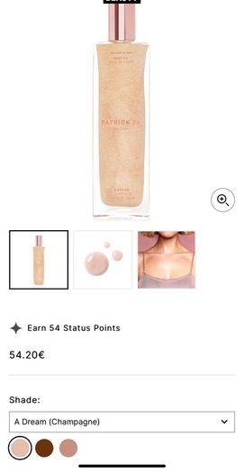 Patrick Ta Major Glow Body Oils In A Dream And A Vision