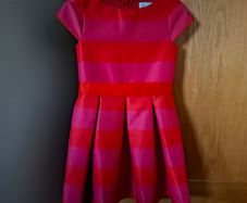 RRP 42 Girls Jasper Conran satin dress BNWOT