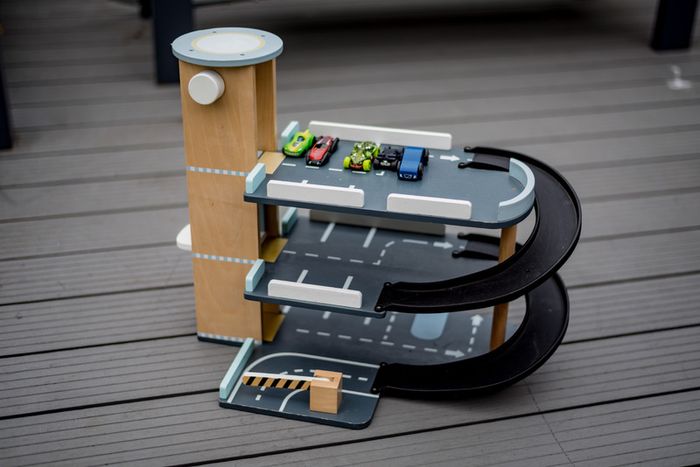 Kids Concept Wooden Toy Garage
