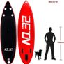 3m Inflatable Stand Up Paddle Board | Inflatable SUP Board Beginner's Surfboard Kit w/Adjustable Paddle | Air Pump w/Pressure Guage | Repair Kit | Premium Leash & Carry Backpack MULTIPLE COLOURS AVAILABLE (FREE SHIPPING) Image 5