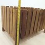 Planters. 4X flower stands. 4X beautiful solid wood planters. This set of four planters Image 7