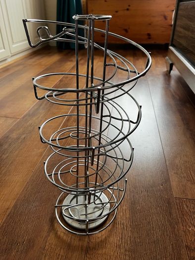 Coffee capsule storage rack