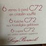 Aperitif Digestif Napoleon Cognac Crystal Glass Brandy Baloons Image 9