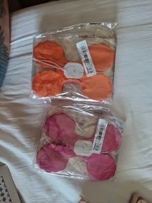 pink and orange bunting party